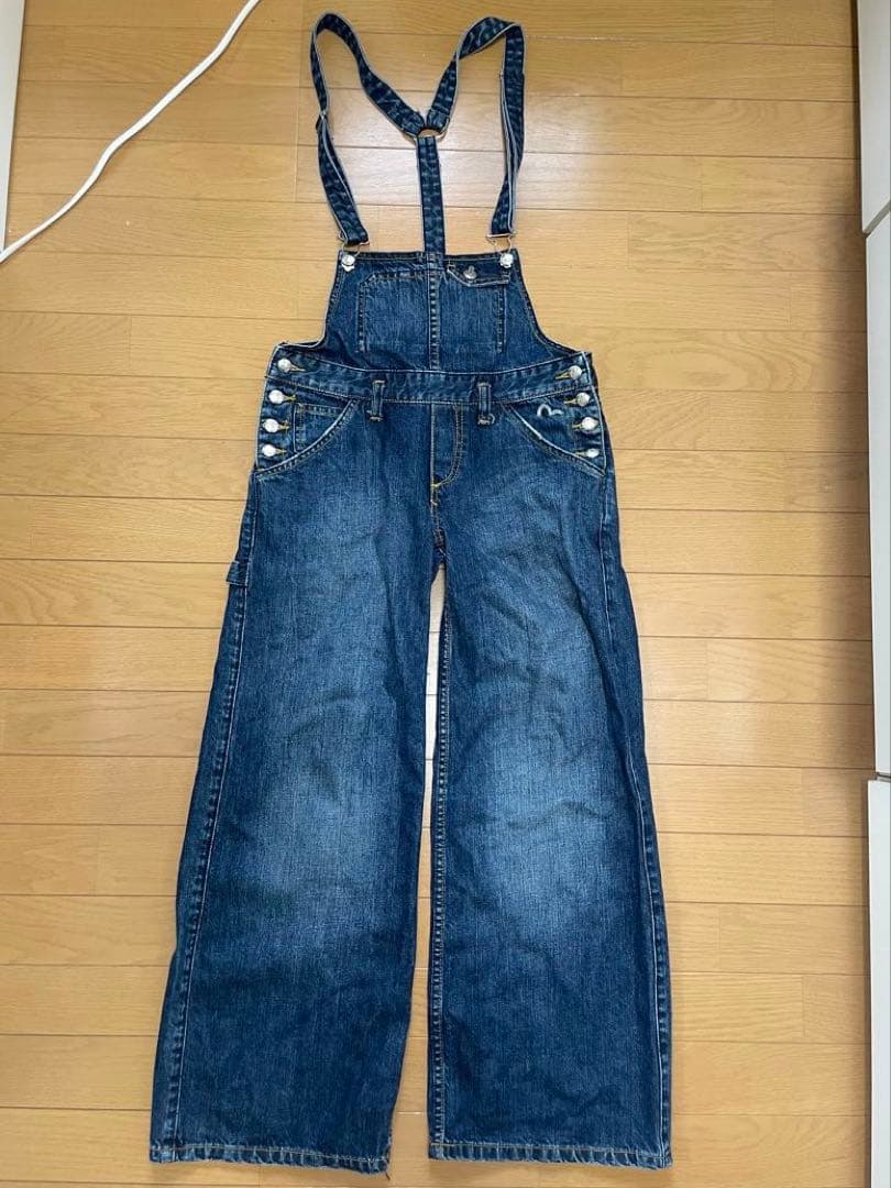 evisuデニムサロペット オーバーオール