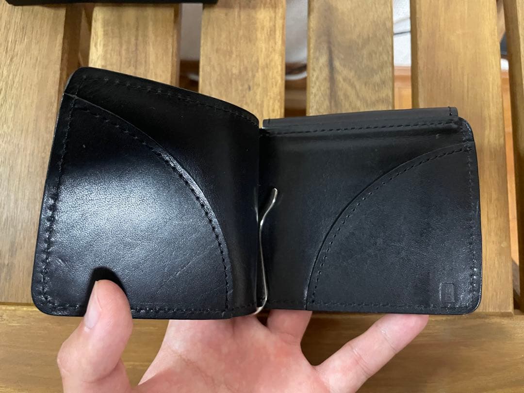 【美品】 人気財布20/80 マネークリップ(小銭入れあり)