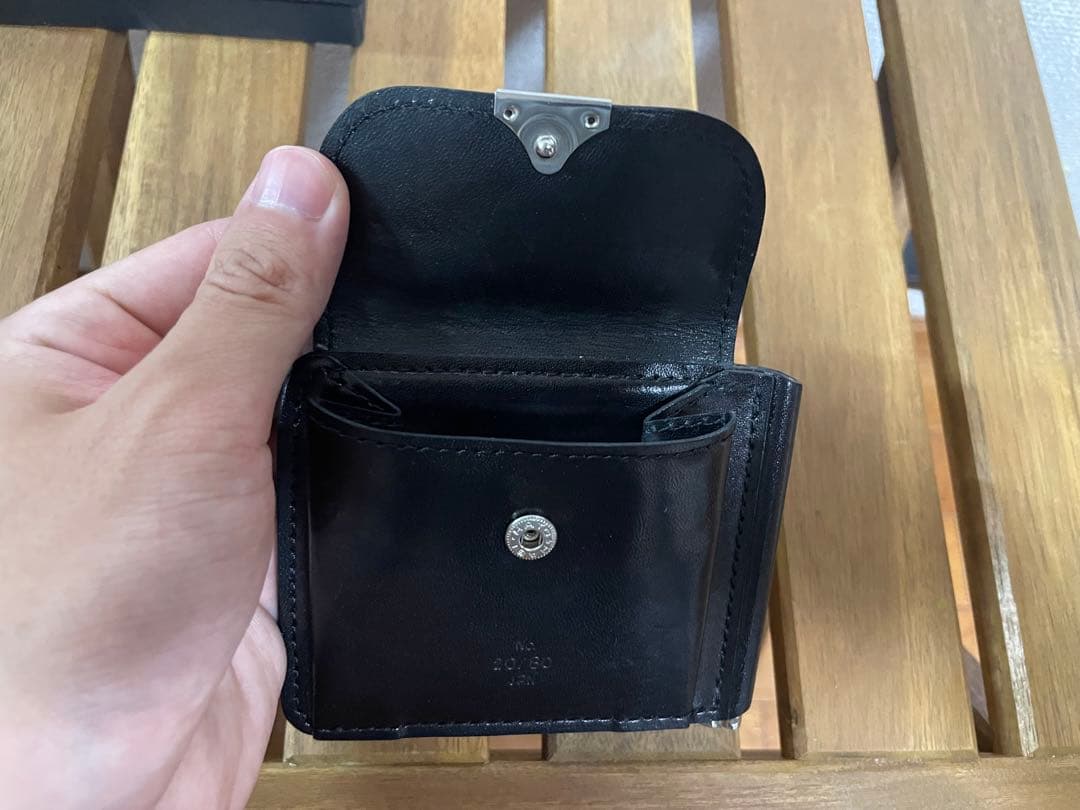 【美品】 人気財布20/80 マネークリップ(小銭入れあり)