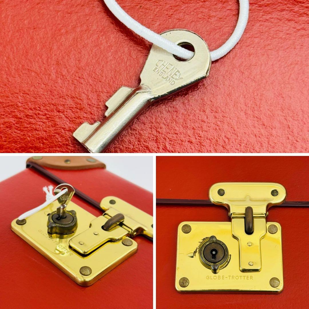 グローブトロッター センテナリー 33インチ エクストララージ 赤×茶