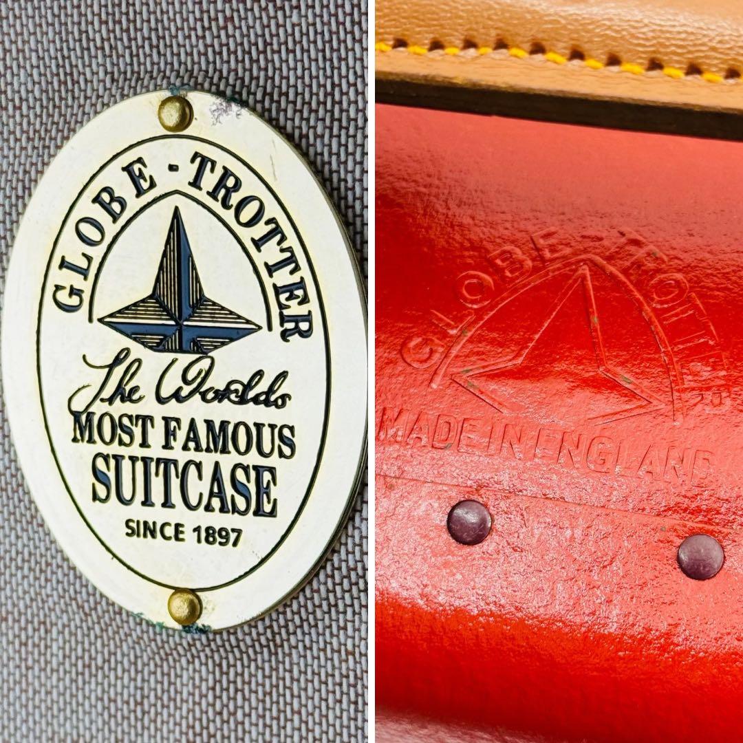 グローブトロッター センテナリー 33インチ エクストララージ 赤×茶