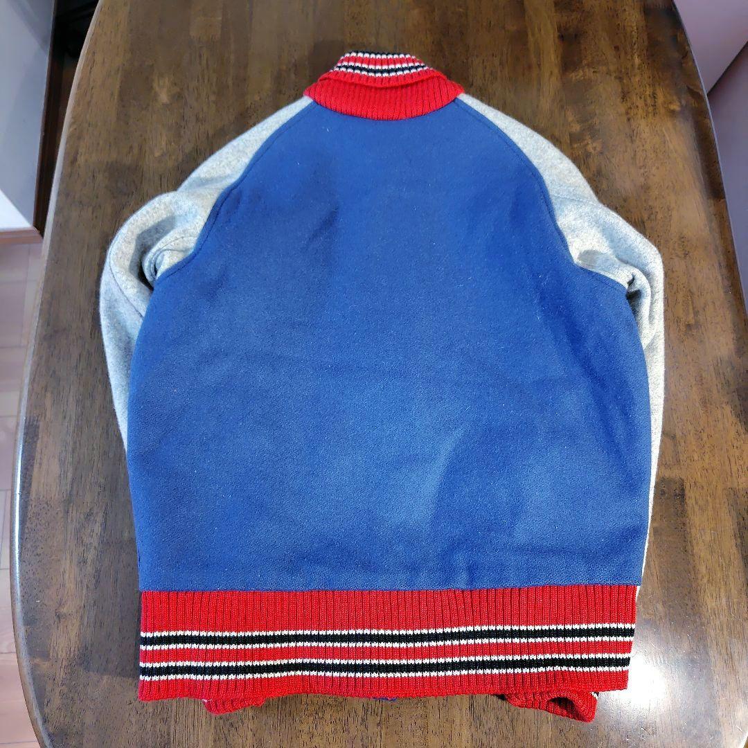 SKOOKUM スクーカム スタジャン 36 ブルー レッド グレー Mアメリカ