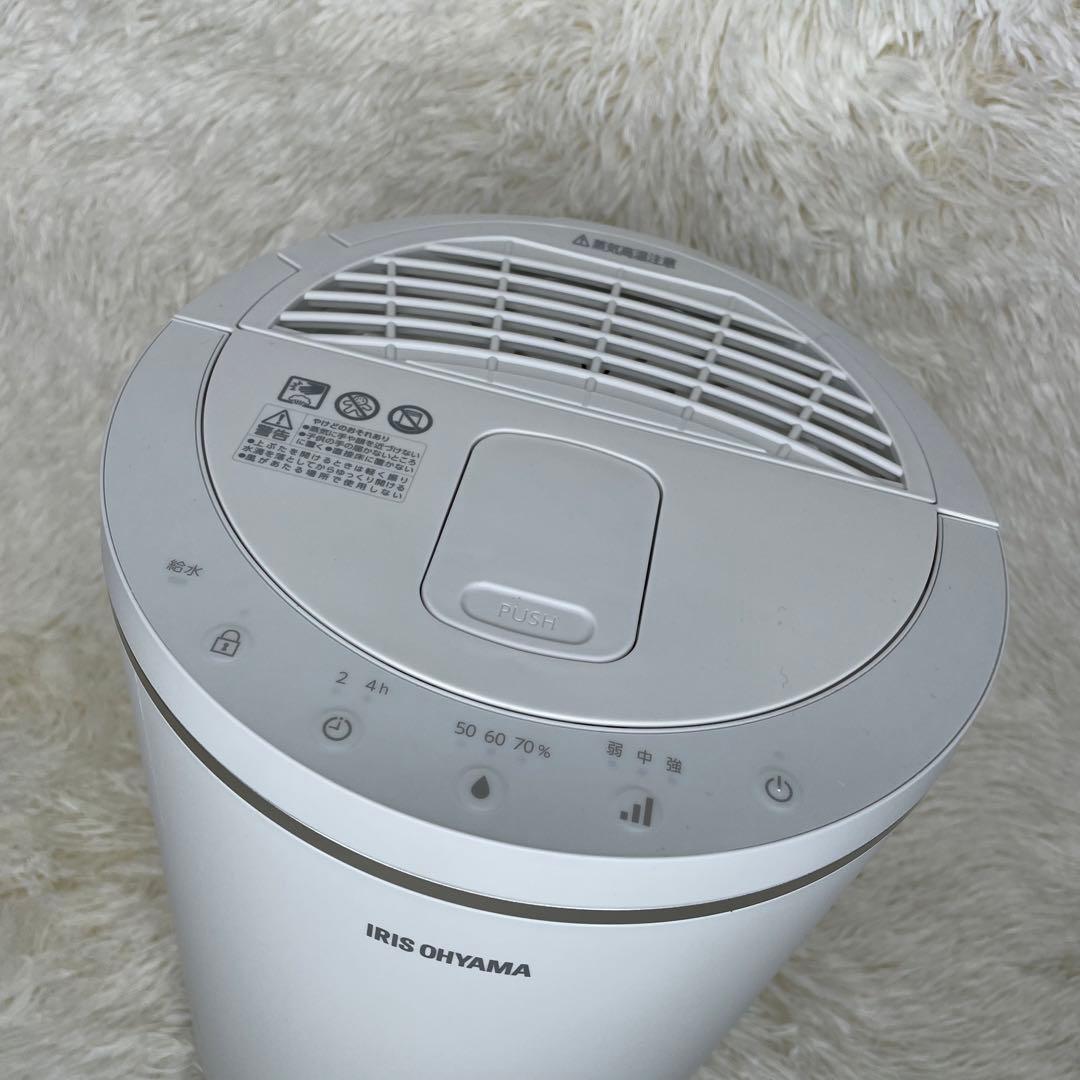 アイリスオーヤマ スチーム式加湿器 AHM-MH60-W ホワイト