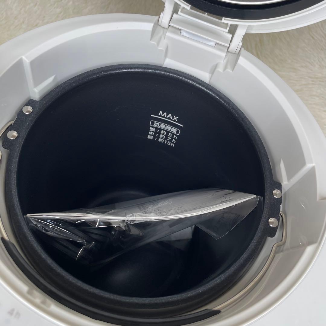 アイリスオーヤマ スチーム式加湿器 AHM-MH60-W ホワイト