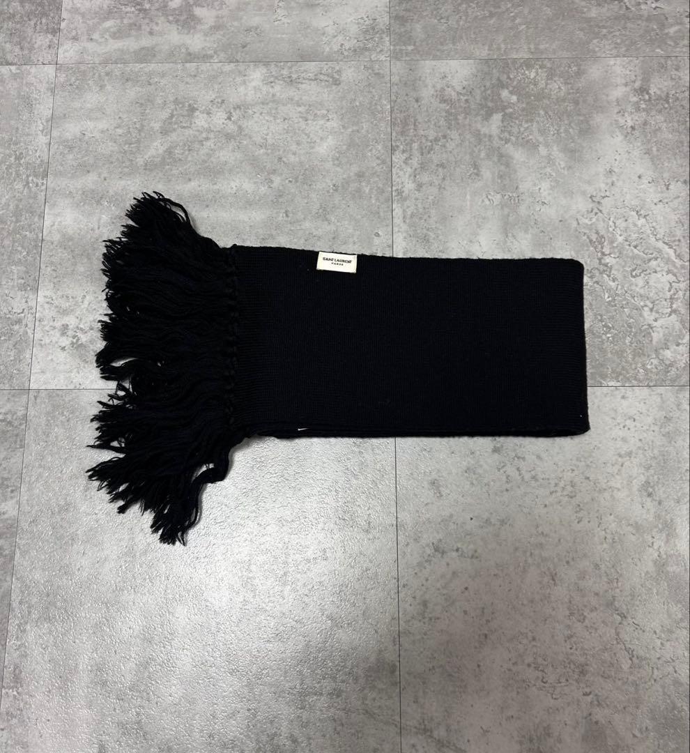 Saint Laurent Paris AW13 フリンジ　ロングストール