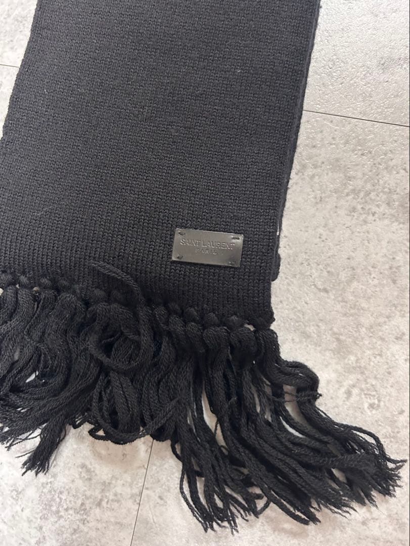 Saint Laurent Paris AW13 フリンジ　ロングストール