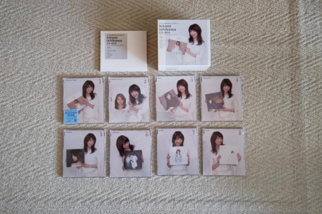 石川ひとみ／ＣＤボックス『ぼくらのベスト２〜７８－８２』ＣＤ８枚組み