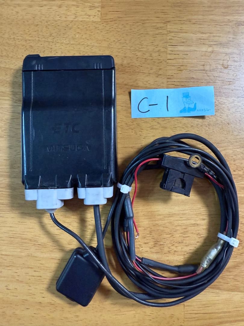 バイク用ETC アンテナ分離型 ミツバ 動作確認済 MSC-BE51 C-1