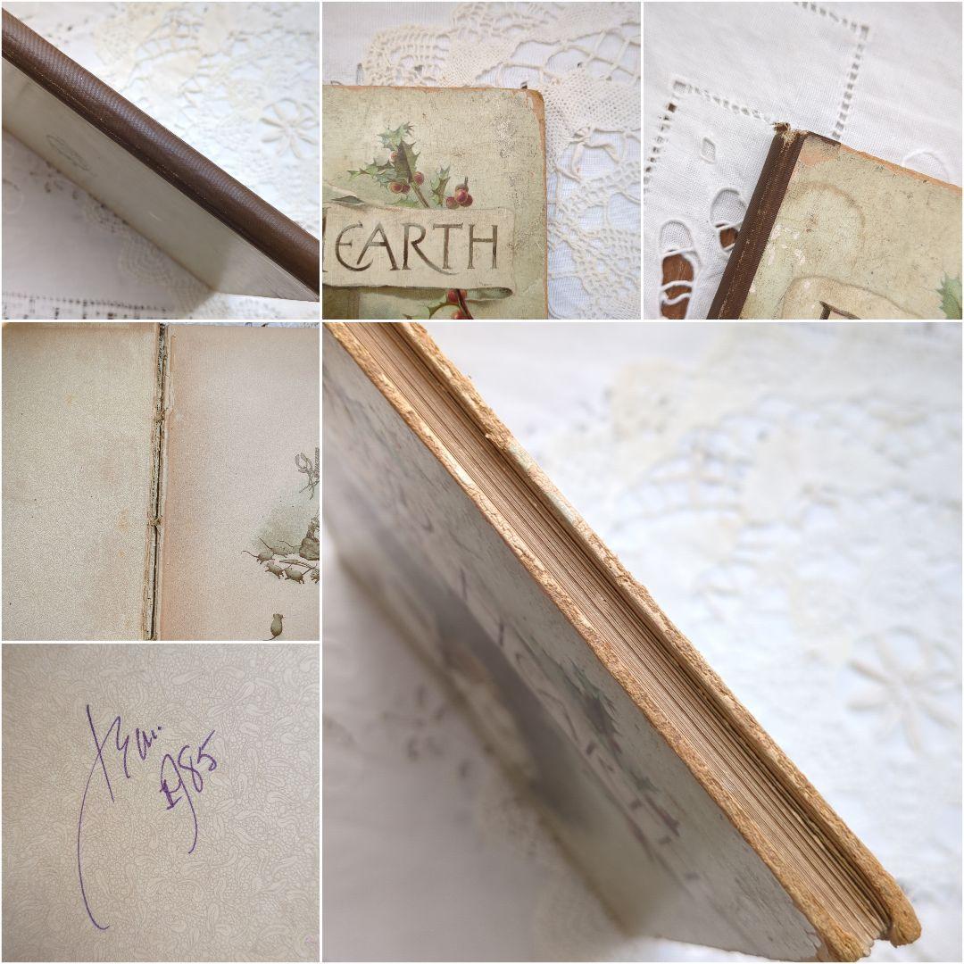 超稀少1885 ハリエットベネット 絵本ヴィクトリアン 洋書児童書 アンティーク