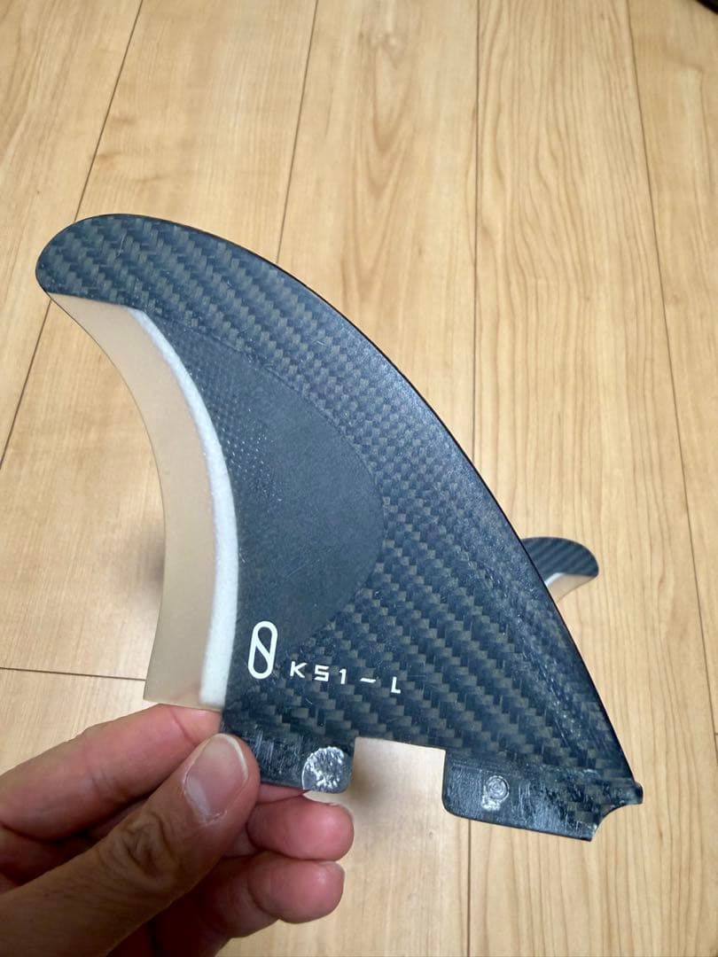 ENDORFINS KS1/サーフボードフィン 3FIN Lサイズ