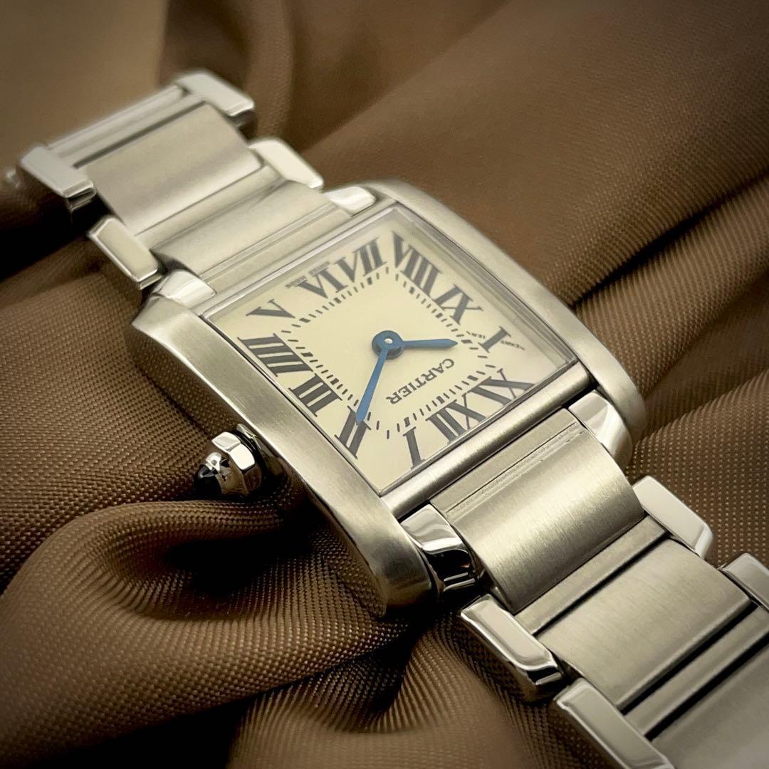 T212 カルティエ タンクフランセーズSM W51008Q3 クォーツ