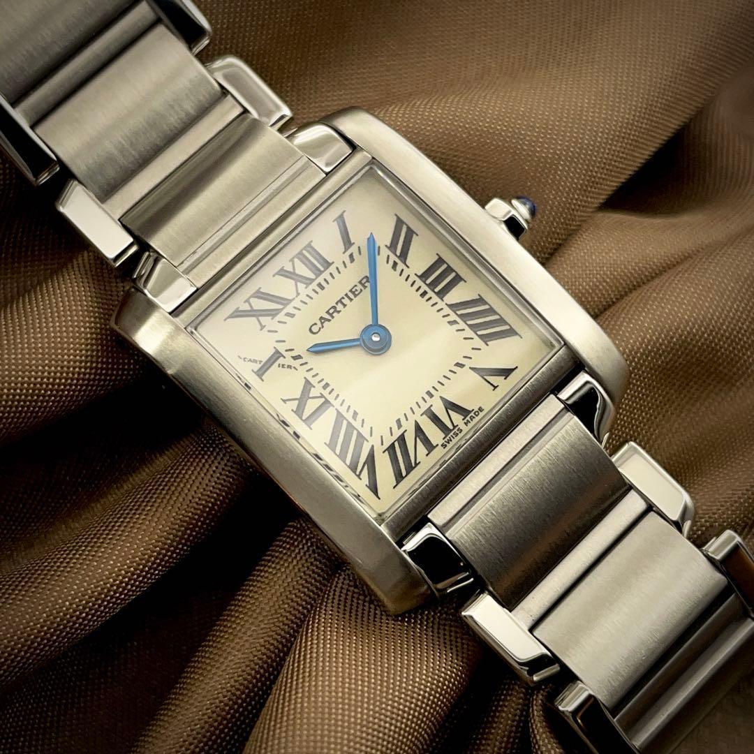 T212 カルティエ タンクフランセーズSM W51008Q3 クォーツ