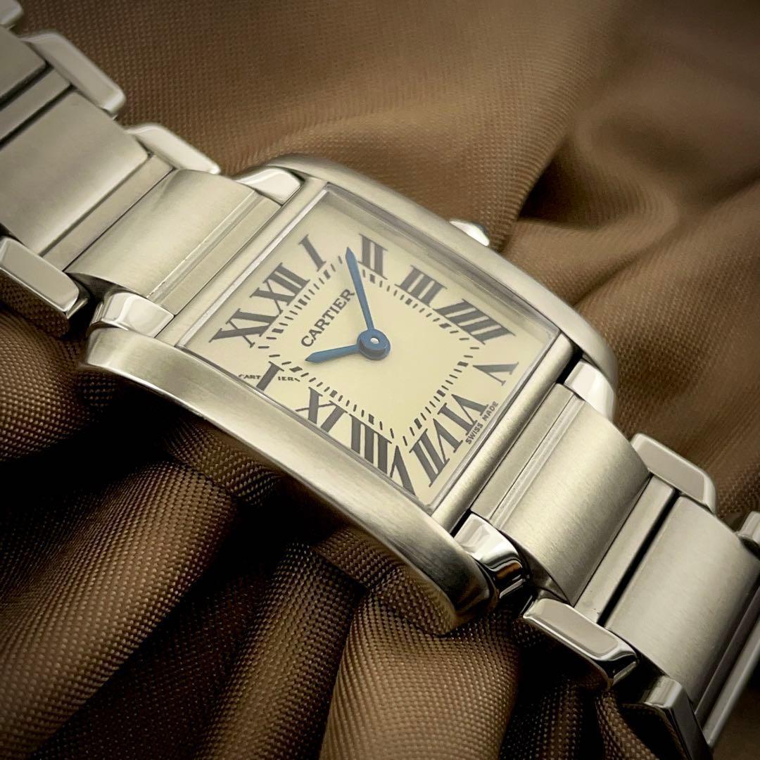 T212 カルティエ タンクフランセーズSM W51008Q3 クォーツ
