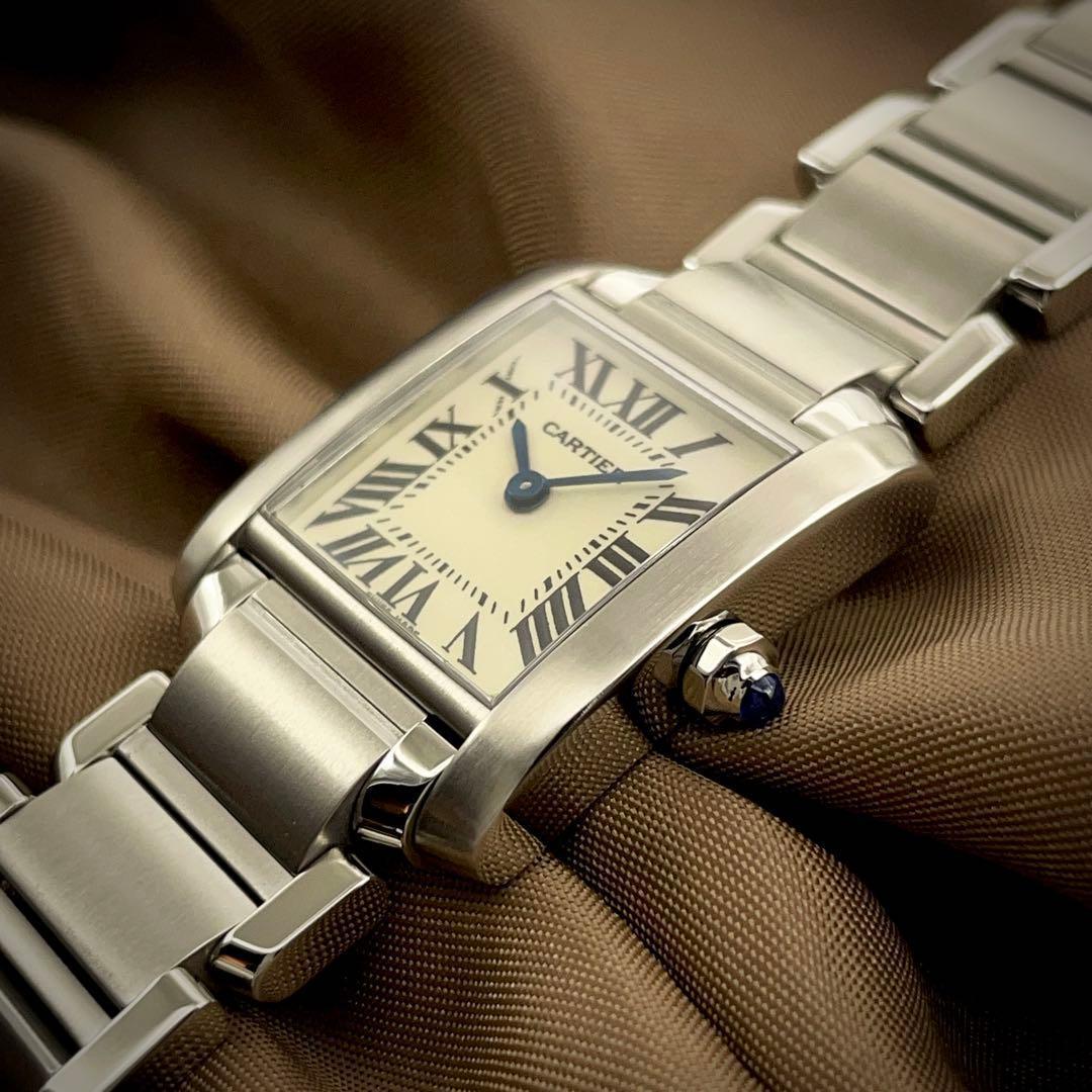 T212 カルティエ タンクフランセーズSM W51008Q3 クォーツ