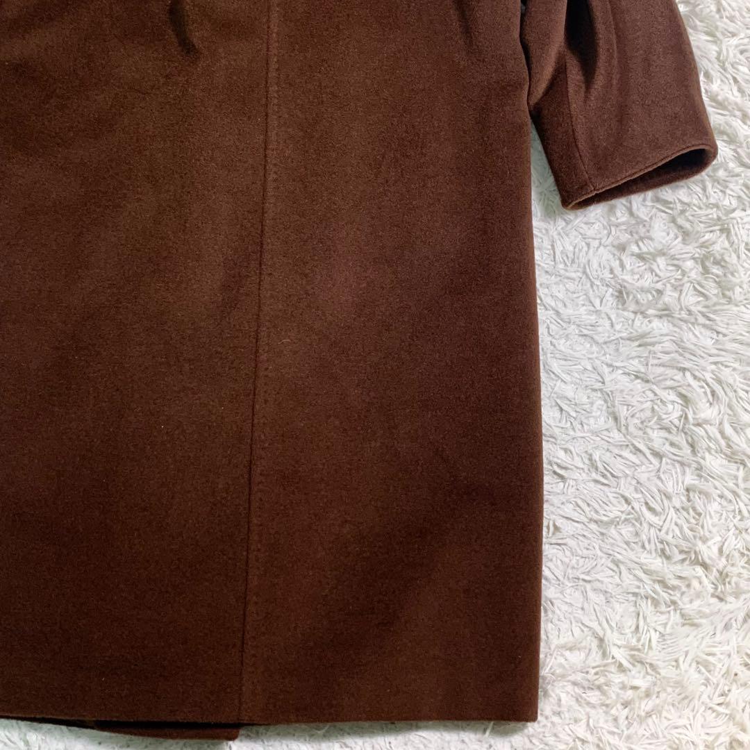 新品タグ付 マックスマーラ クチートアマーノ 白タグ ロングコート カシミヤ L