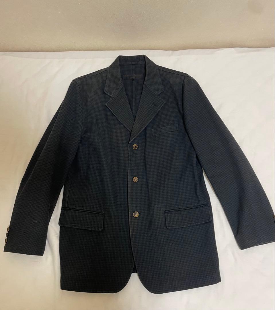 コムデギャルソンオム　テーラードジャケット　綿　コットン　2002 田中オム