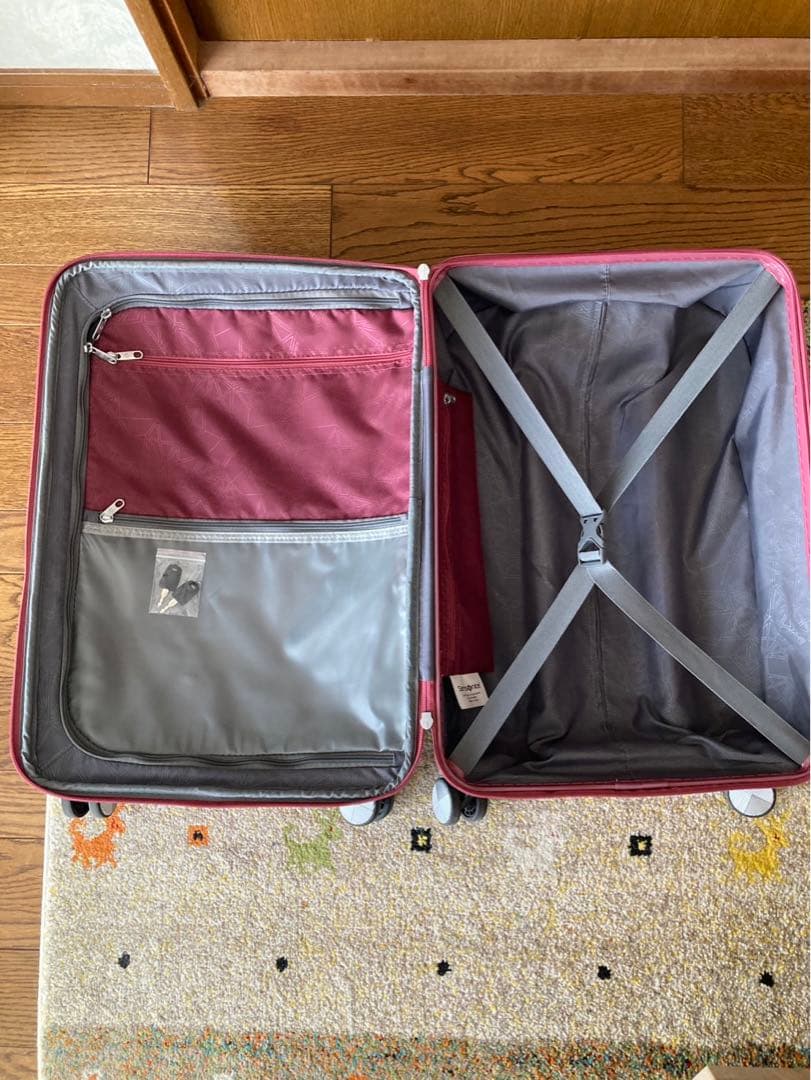 【サムソナイト】ヴォラント スピナー61 エキスパンダブル PINK