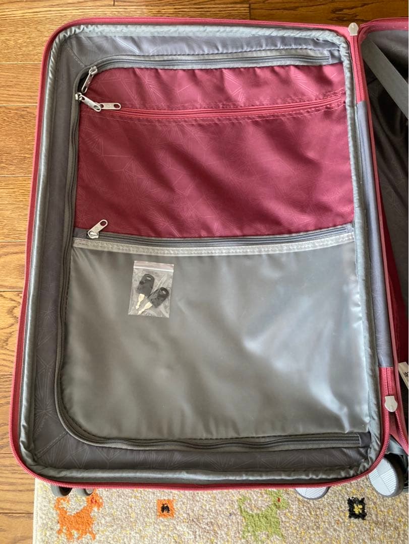 【サムソナイト】ヴォラント スピナー61 エキスパンダブル PINK