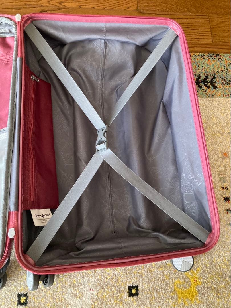 【サムソナイト】ヴォラント スピナー61 エキスパンダブル PINK