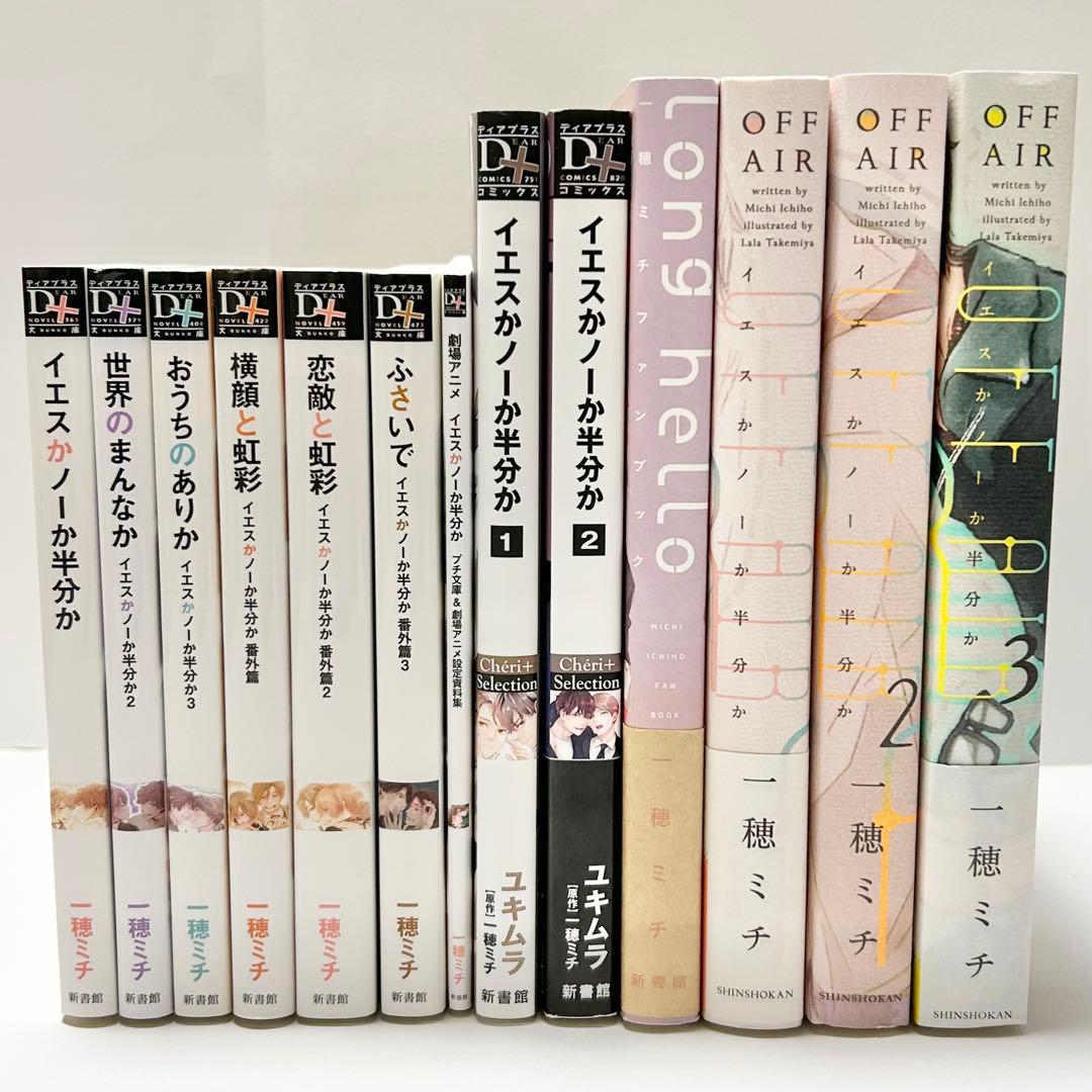 【送料込み】《13冊セット》イエスかノーか半分か 小説 漫画 一穂ミチ ユキムラ