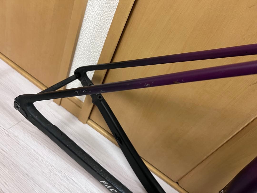 FACTOR O2 ロードバイクフレーム ミッドナイトピンク54サイズ