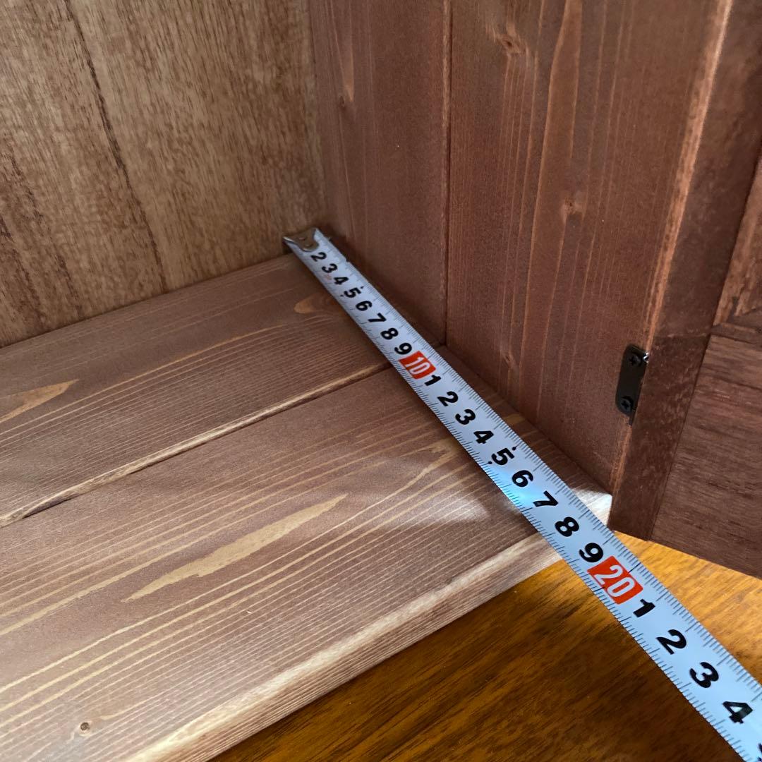 まるまる　人形用木製収納ケース　ハンドメイド　ブライス　アイシードール