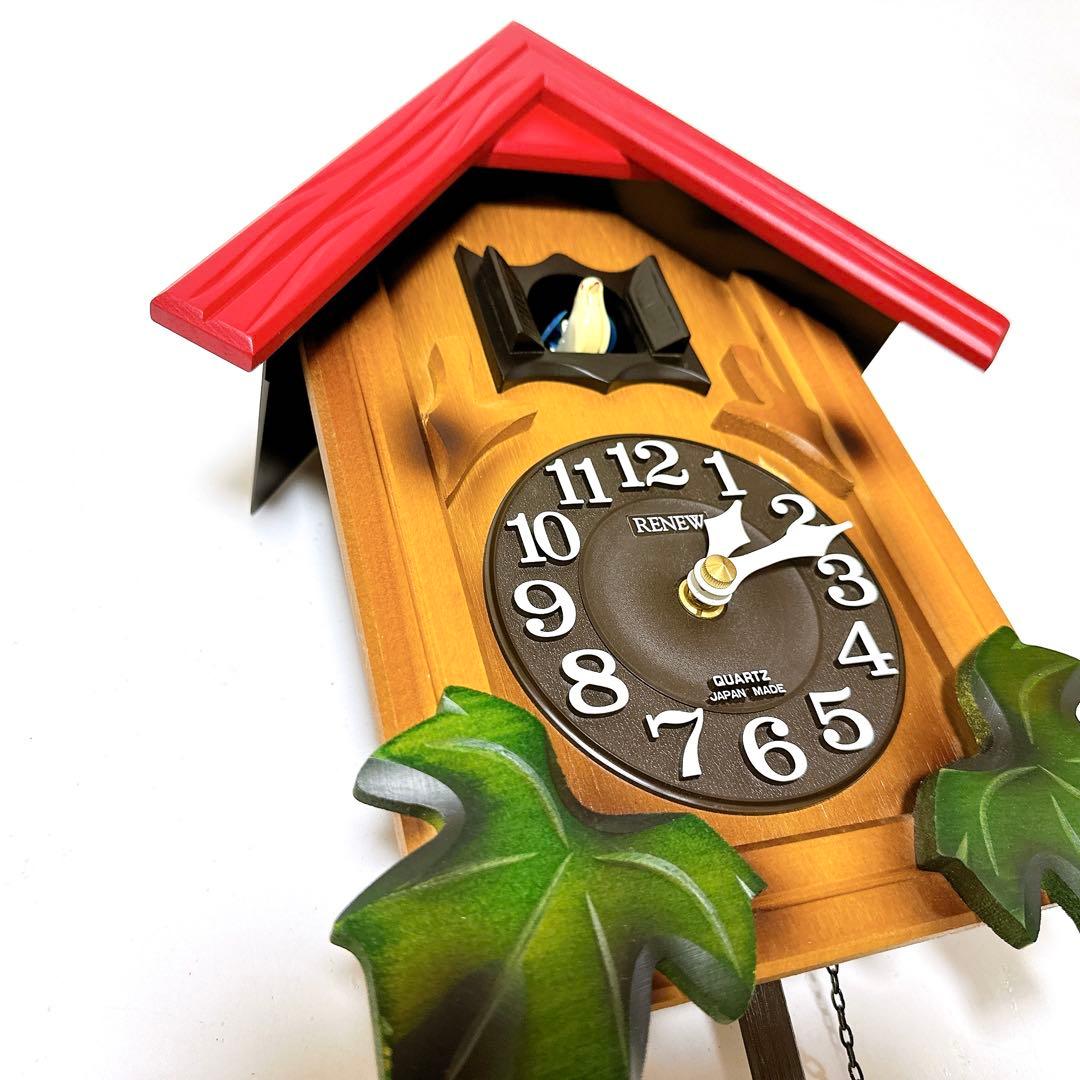 鳩時計 クォーツ カッコー RENEW 動作品