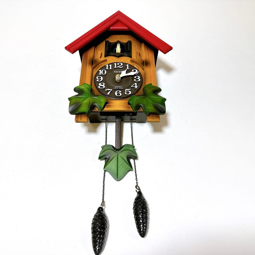 鳩時計 クォーツ カッコー RENEW 動作品