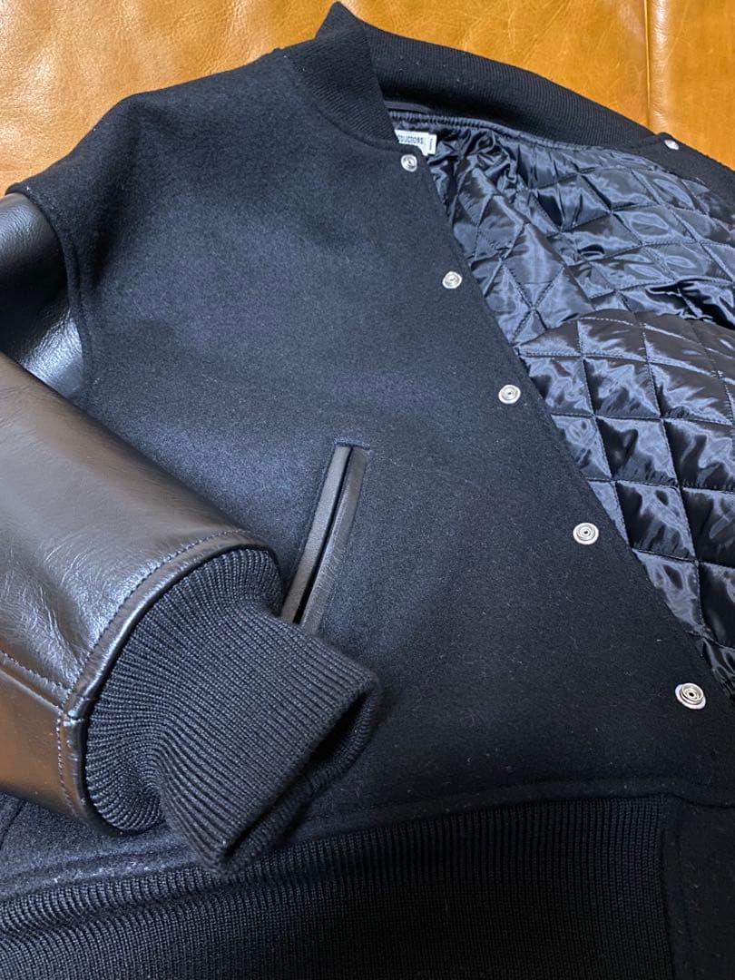 よ*ん様 COOTIE Wool Melton Stadium Jacket ス