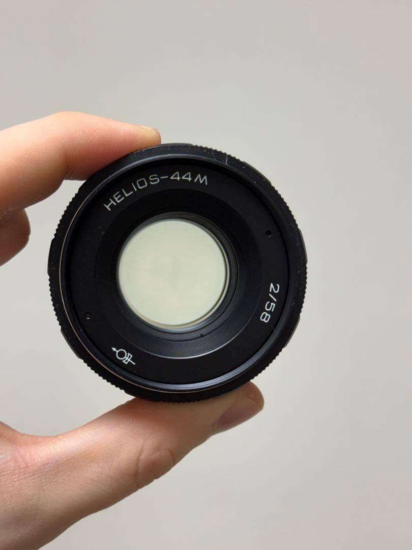 Helios-44M 58mm F2 M42 単焦点レンズ 前後キャップ