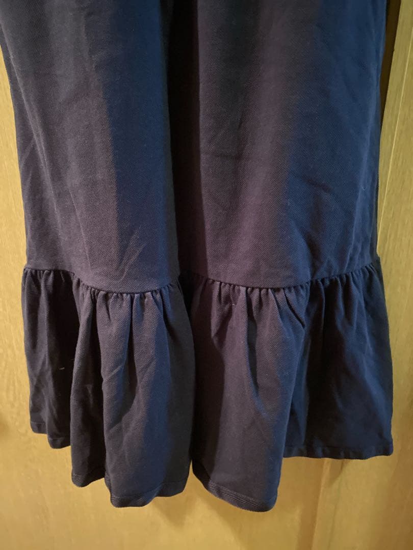 しーちゃん　MONCLER ネイビー ポロワンピース TG 10A