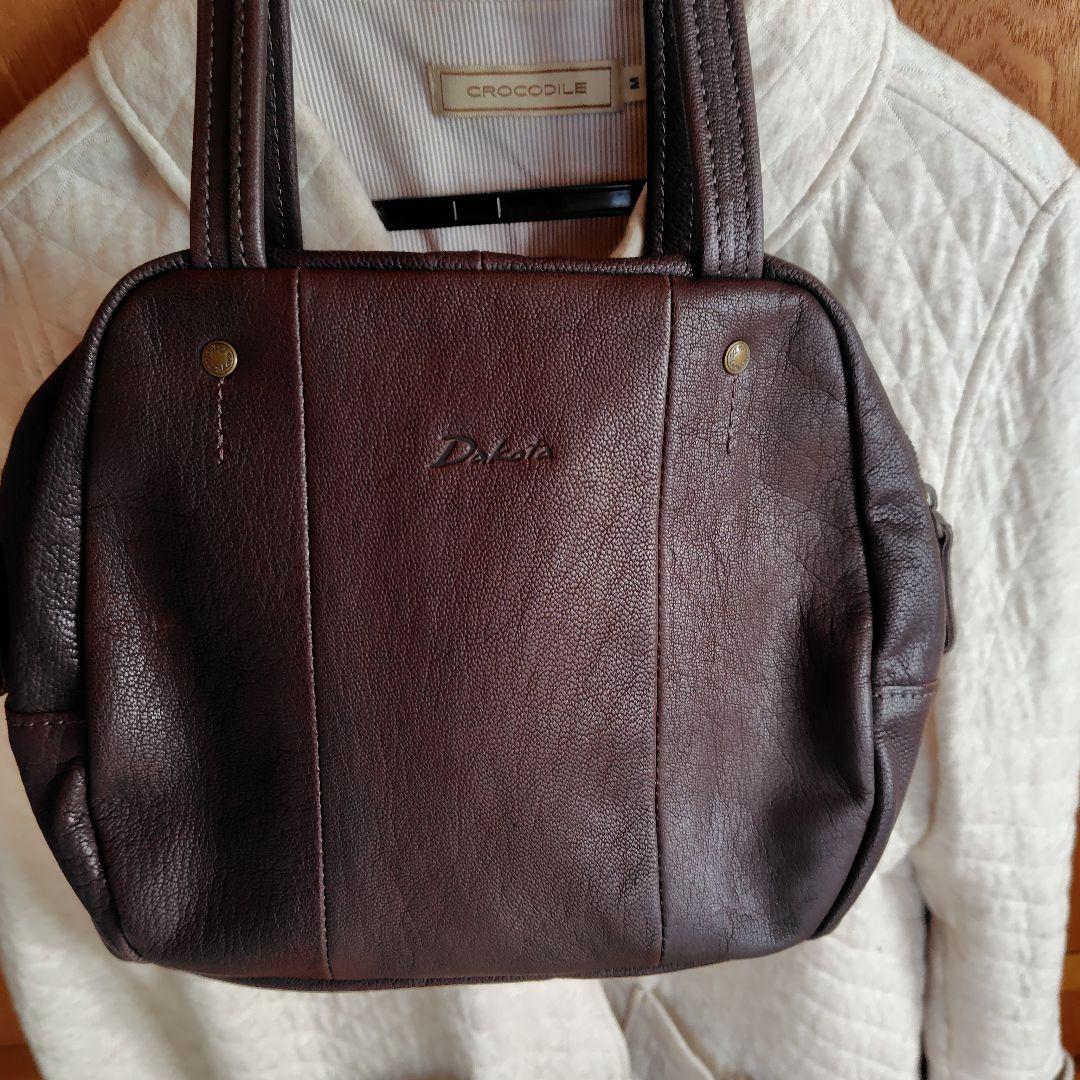 Debut ダークブラウン トートバッグ