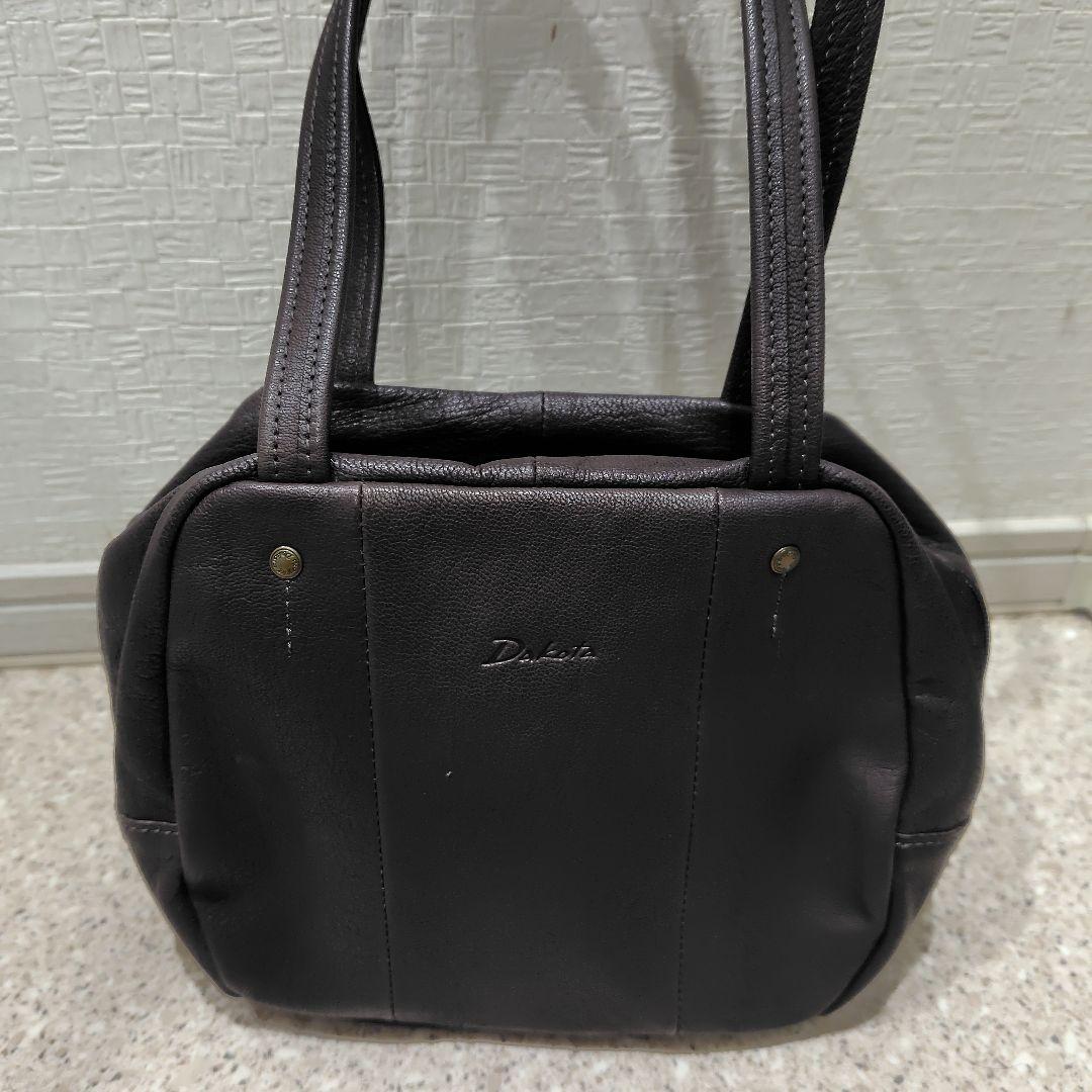 Debut ダークブラウン トートバッグ