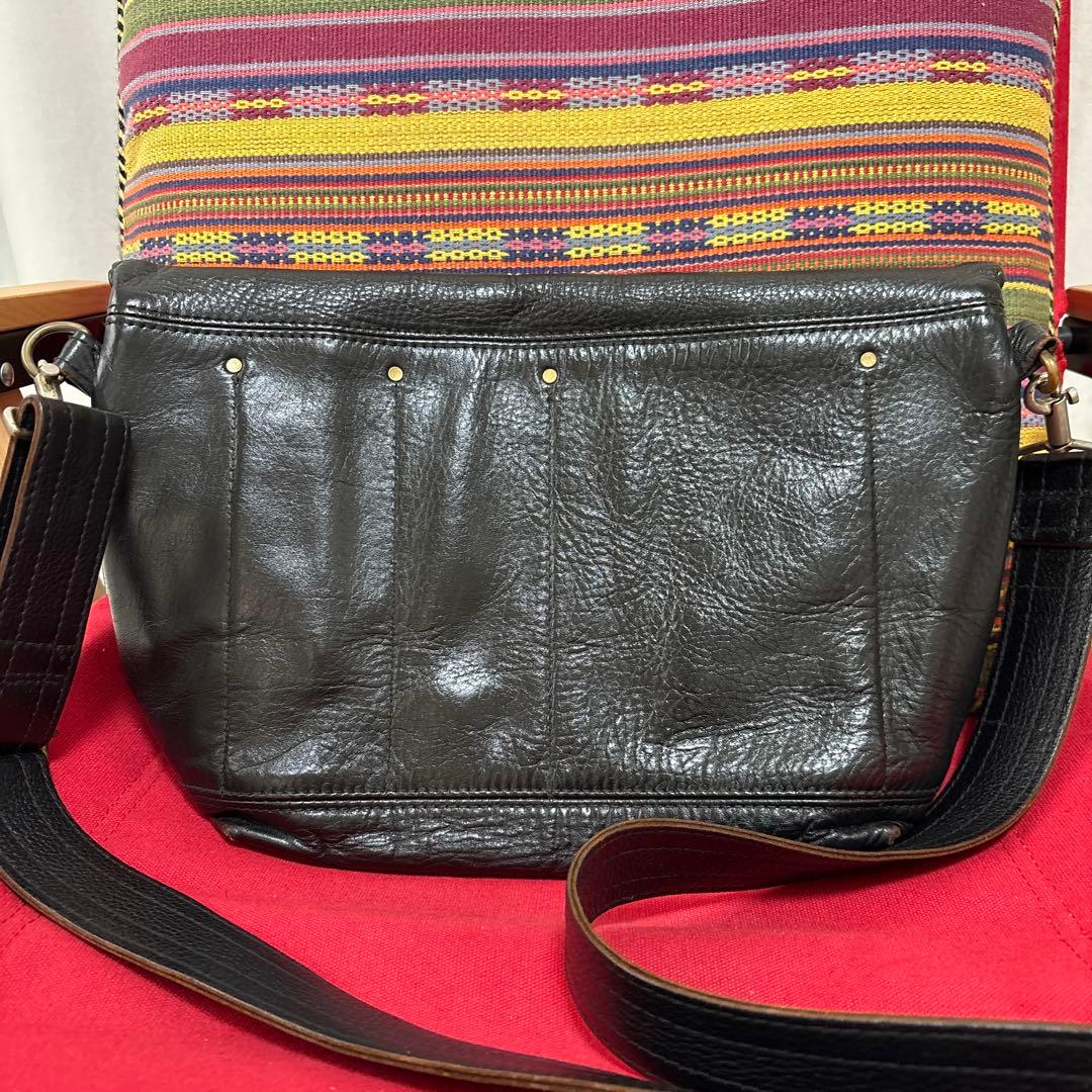 超貴重　廃盤品　STANDARD　ショルダーバッグ　本革　モーターサイクル