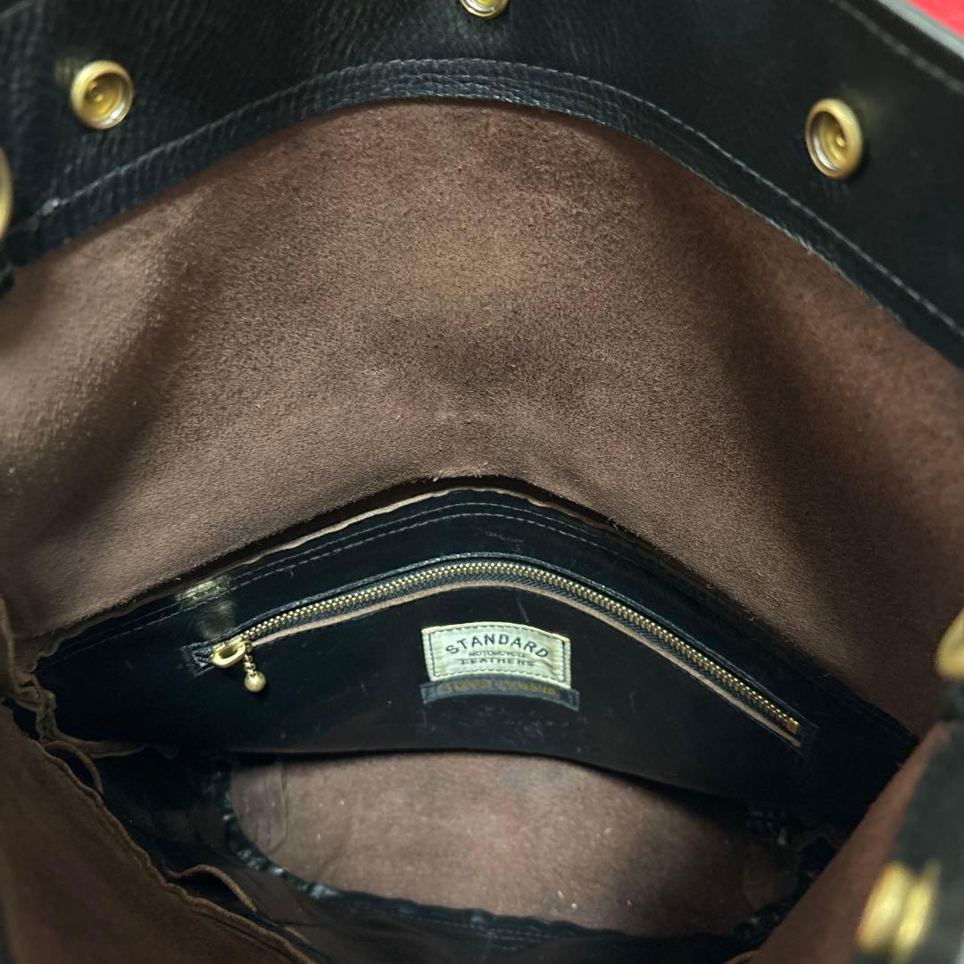 超貴重　廃盤品　STANDARD　ショルダーバッグ　本革　モーターサイクル