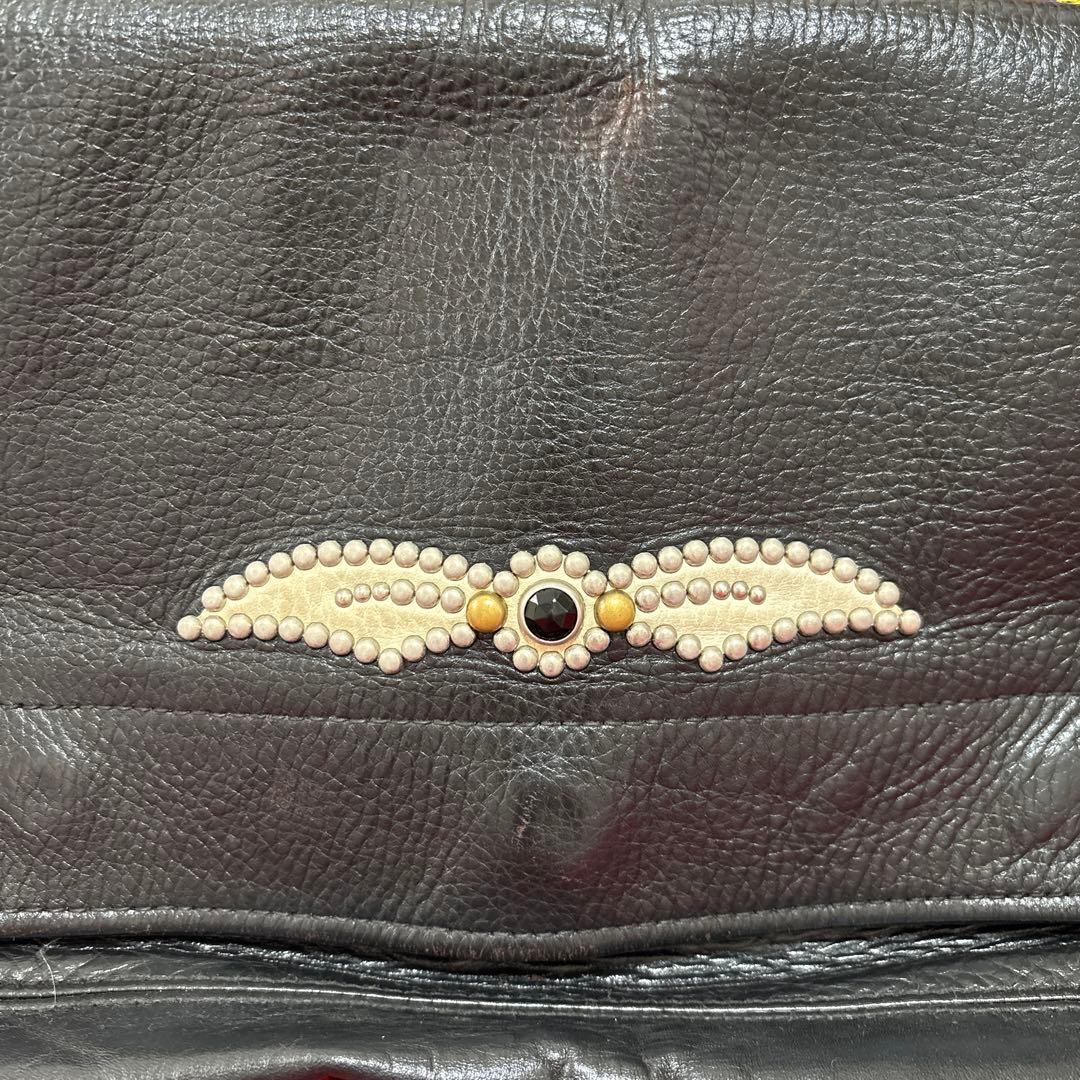 超貴重　廃盤品　STANDARD　ショルダーバッグ　本革　モーターサイクル