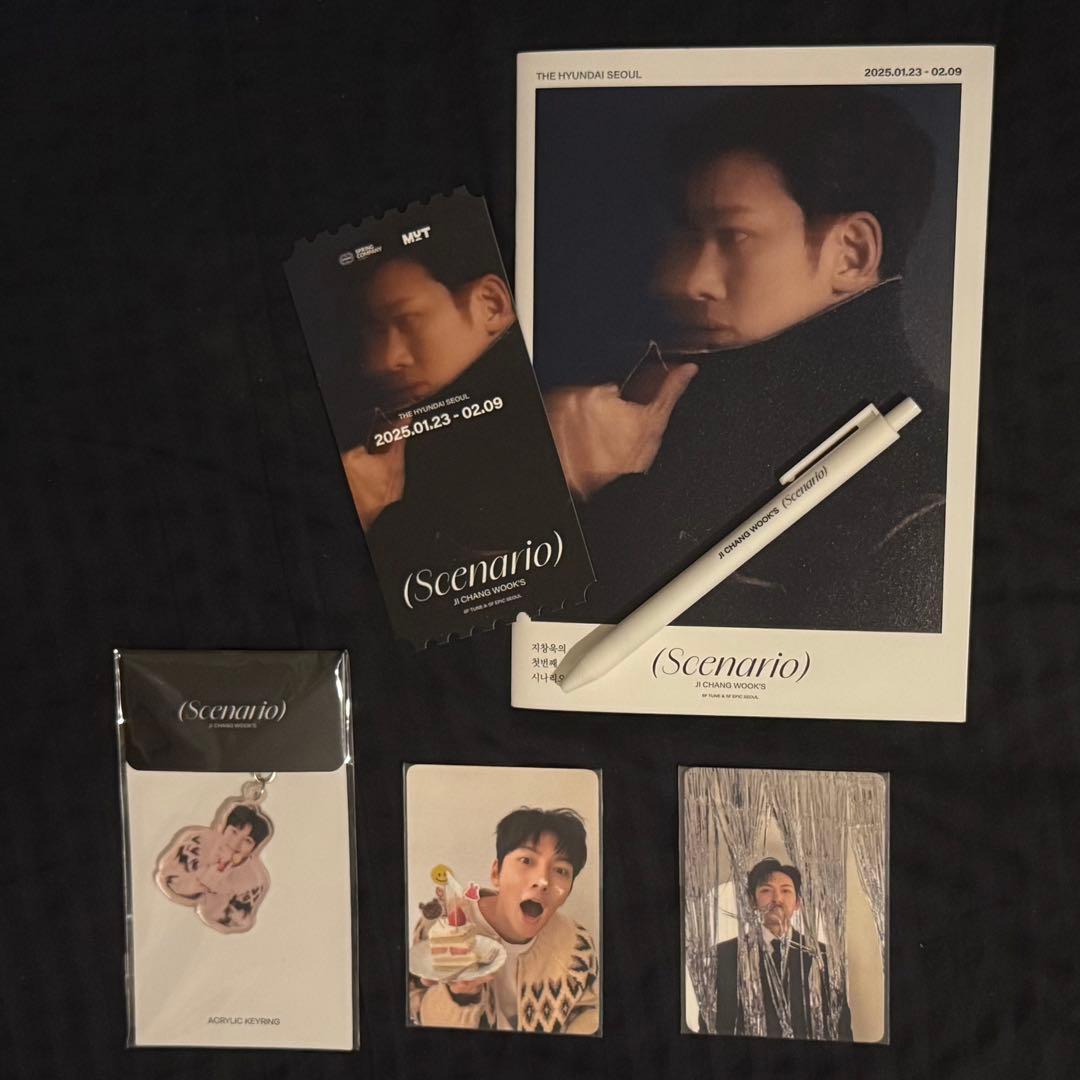 チチャンウク Scenarioシナリオ 展示会 トレカ キーホルダー