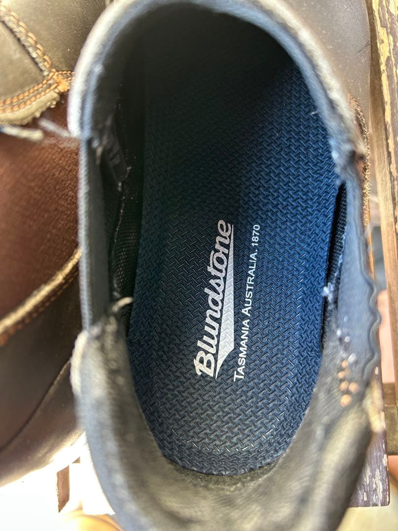 Blundstone ORIGINALS サイドゴアブーツ ダークブラウン