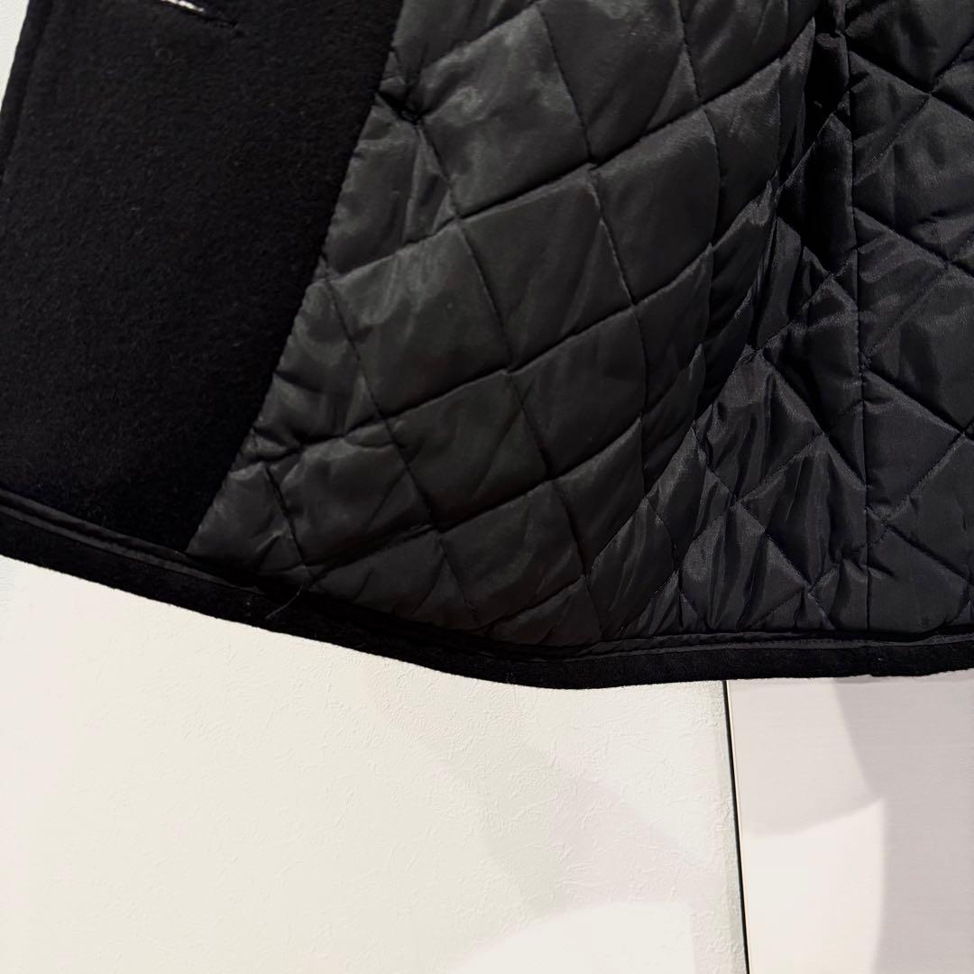 極美品‼️Schott ピーコート USA製 黒 ショット キルティング 40L