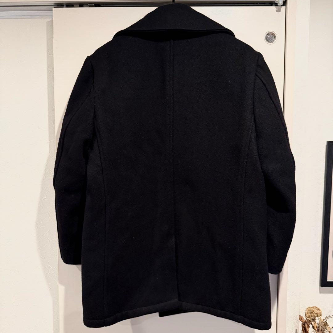 極美品‼️Schott ピーコート USA製 黒 ショット キルティング 40L