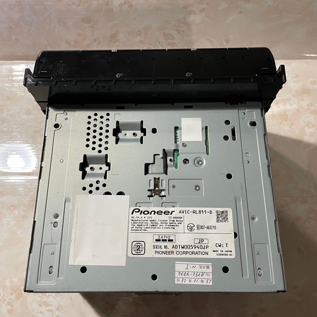 【美品】carrozzeria 楽ナビ8インチカーナビ AVIC-RL811-D