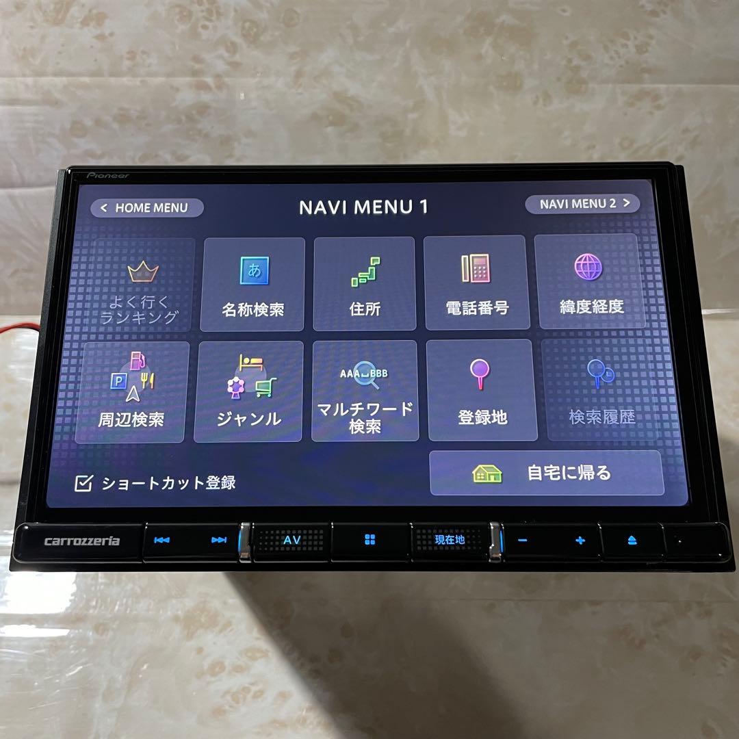 【美品】carrozzeria 楽ナビ8インチカーナビ AVIC-RL811-D