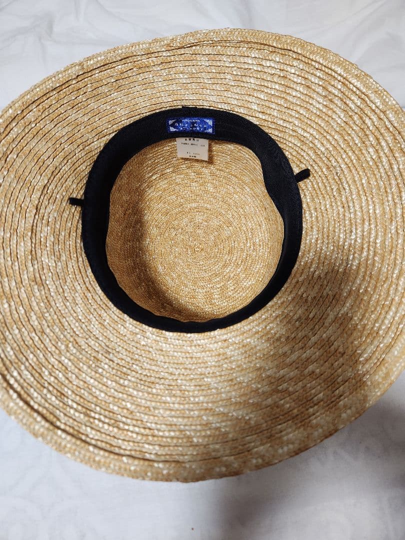 新品未使用　麦わら帽子　ステラ　田中帽子店　定価15400円