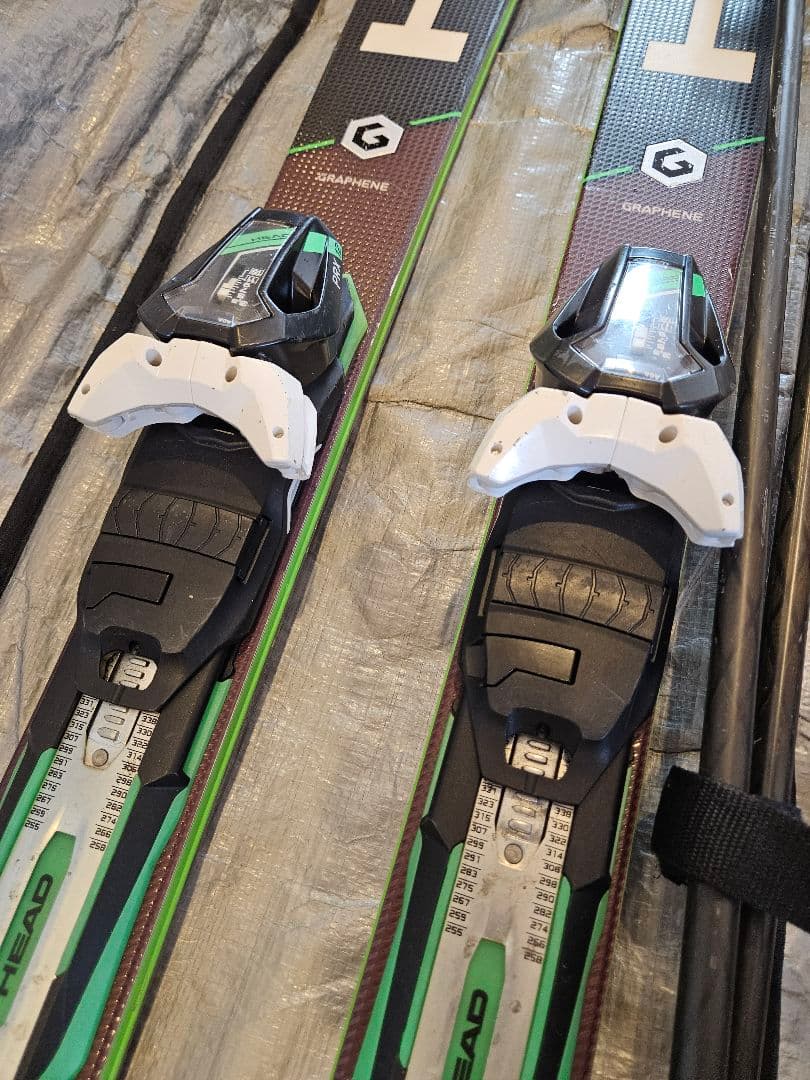 【3点セット】HEAD 170cm + K2 ストック + ケース