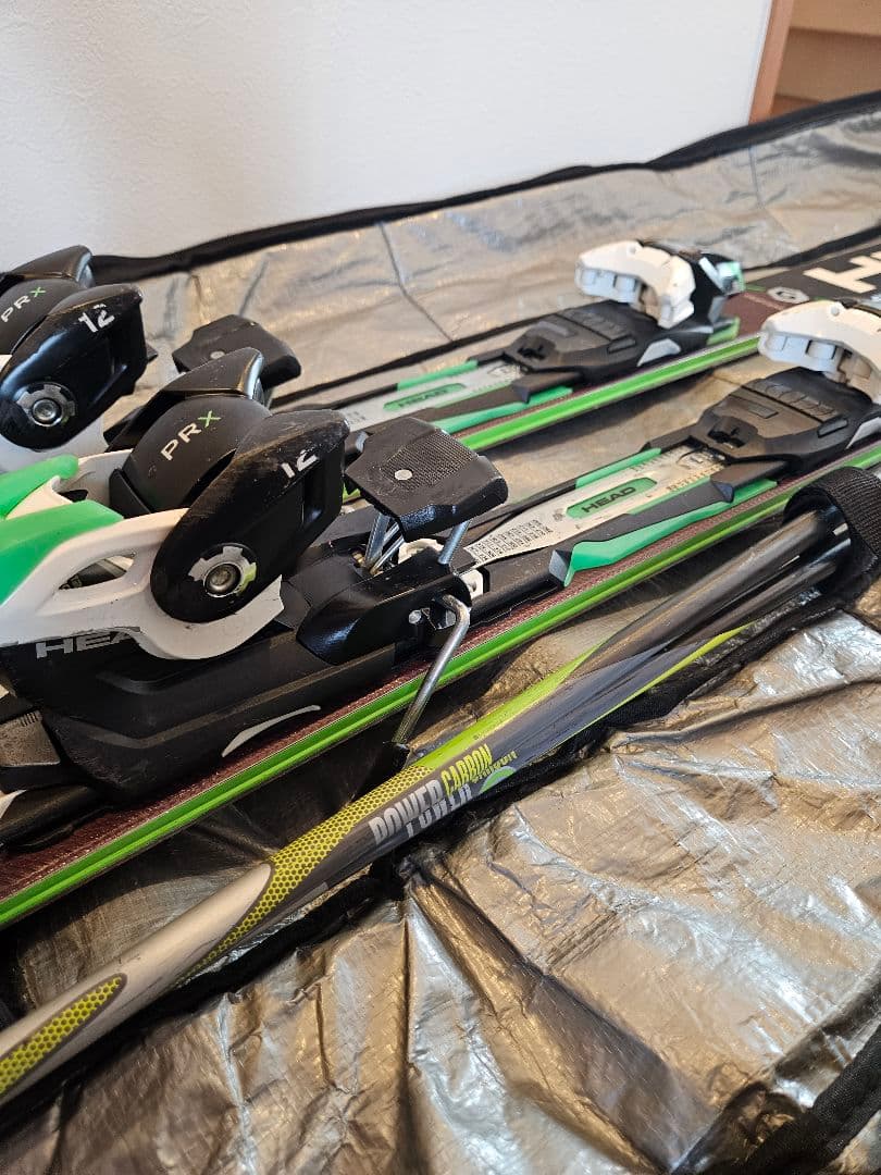 【3点セット】HEAD 170cm + K2 ストック + ケース