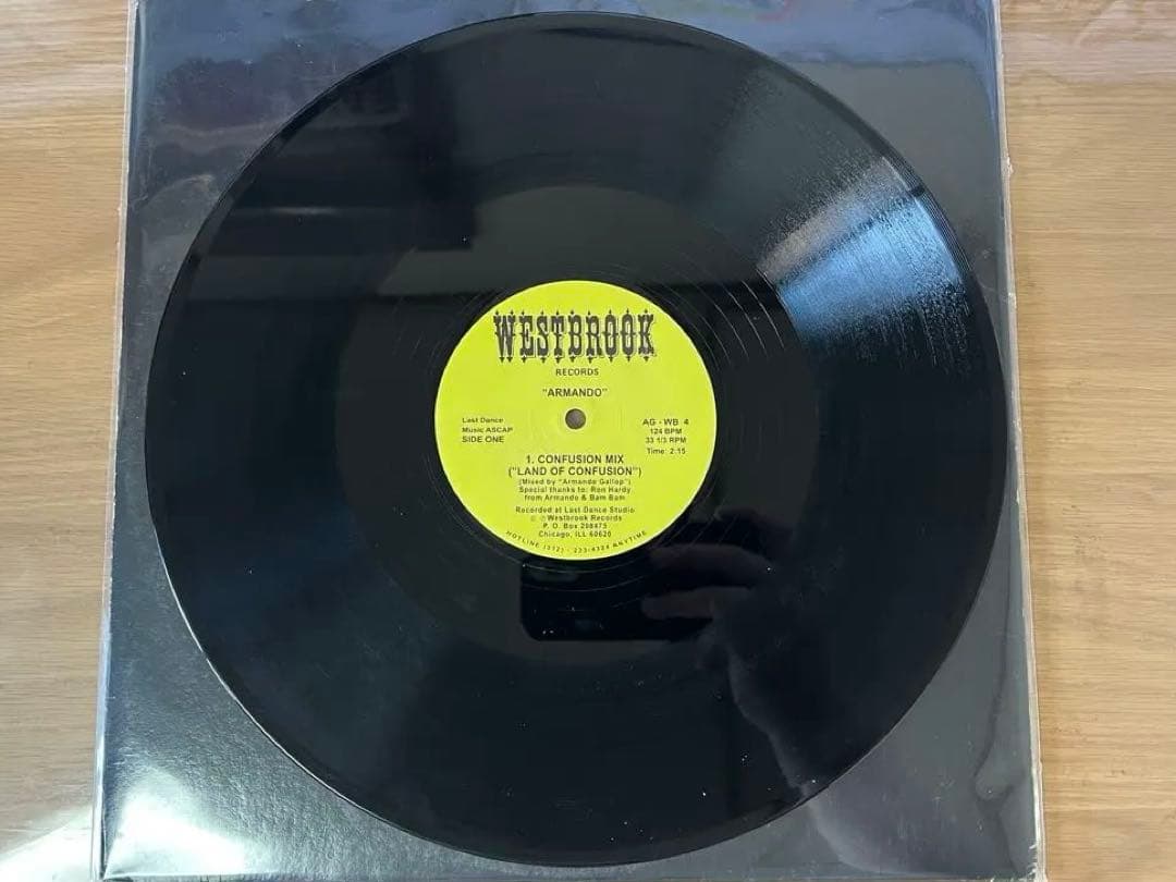 アシッドハウス名盤Land Of Confusion - Armando