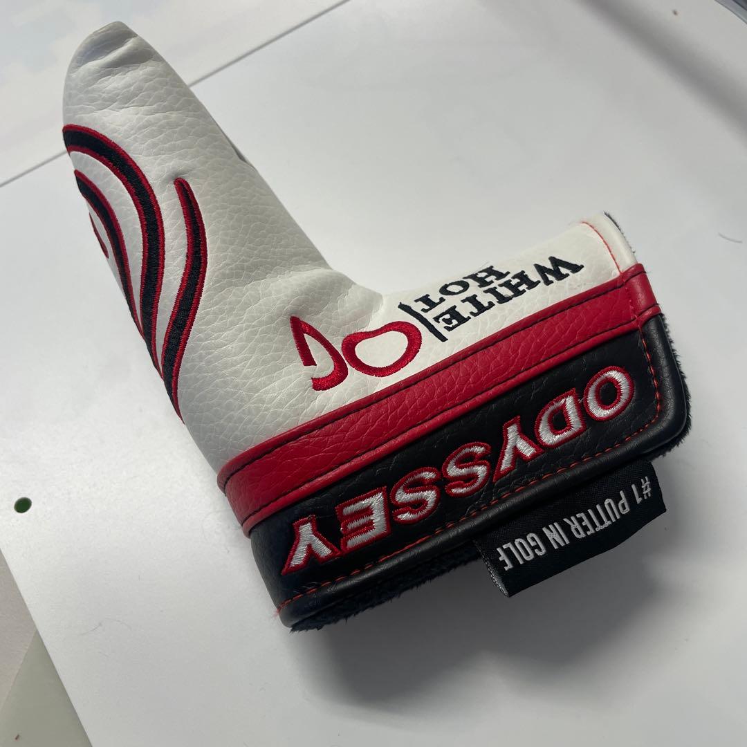 ODYSSEY WHITE HOT OG DOUBLE WIDE パターカバー付