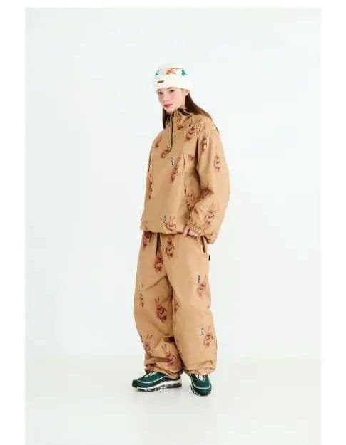 【最終】3D BSRABBIT フード付きジャケット & ワイドトラックパンツ