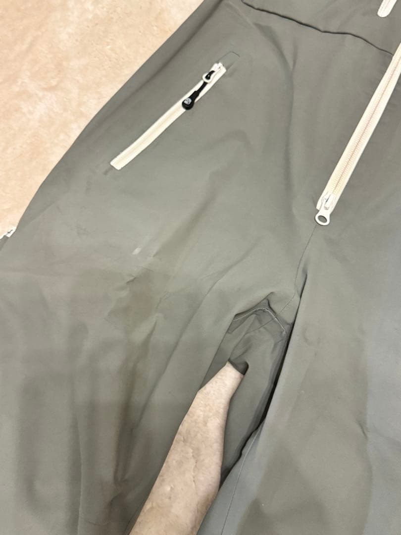 CANPMANIA　キッズ　unfudge 上下セット　カーキー