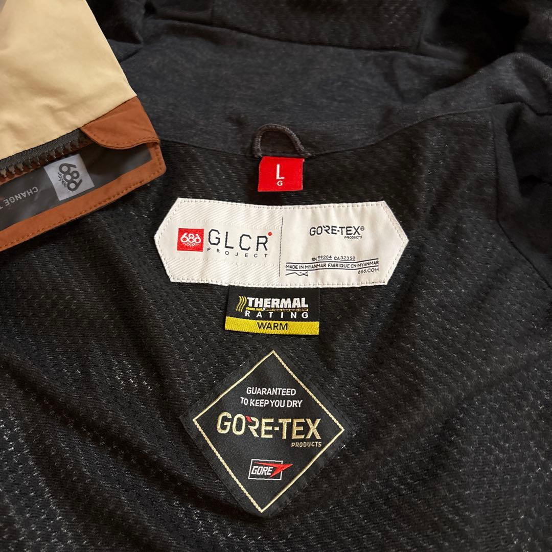 686 GORE-TEX スノーボード ウェア ジャケット　Lサイズ